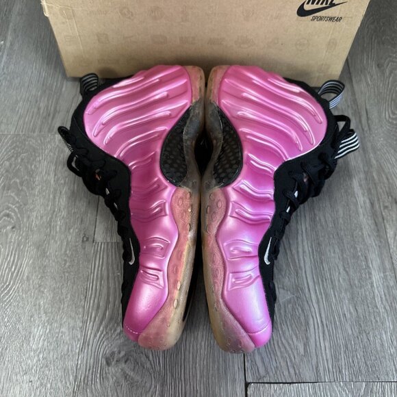 Nike Air Foamposite One Pearlized Pink 2012 Men Size 9 / 10.5 W Sneakers Shoes - Picture 3 of 13